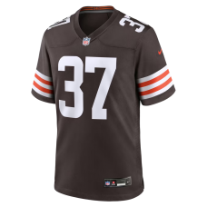 D'Angelo Ross Cleveland Browns Nike Team Game Jersey Brown D'Angelo Ross Cleveland Browns Nike Team Game Jersey Brown