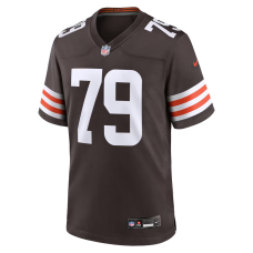 Dawand Jones Cleveland Browns Nike Team Game Jersey Brown Dawand Jones Cleveland Browns Nike Team Game Jersey Brown