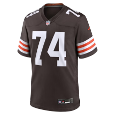 Elgton Jenkins Cleveland Browns Nike Team Game Jersey Brown Elgton Jenkins Cleveland Browns Nike Team Game Jersey Brown