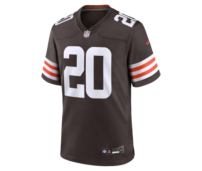Greg Newsome II Cleveland Browns Nike Game Jersey Brown