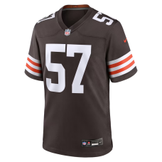 Isaiah McGuire Cleveland Browns Nike Team Game Jersey Brown Isaiah McGuire Cleveland Browns Nike Team Game Jersey Brown