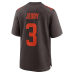 Jerry Jeudy Cleveland Browns Nike Alpha Dawg Game Jersey Brown