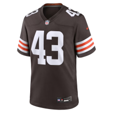 Mohamoud Diabate Cleveland Browns Nike Team Game Jersey Brown Mohamoud Diabate Cleveland Browns Nike Team Game Jersey Brown