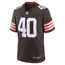 Nathaniel Watson Cleveland Browns Nike Team Game Jersey Brown Nathaniel Watson Cleveland Browns Nike Team Game Jersey Brown