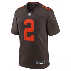 Shedeur Sanders Cleveland Browns Nike Alternate Game Jersey Brown Shedeur Sanders Cleveland Browns Nike Alternate Game Jersey Brown