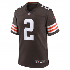 Shedeur Sanders Cleveland Browns Nike Game Jersey Brown Shedeur Sanders Cleveland Browns Nike Game Jersey Brown