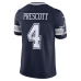 Dak Prescott Dallas Cowboys Nike Team Vapor F.U.S.E. Stitched Limited Jersey Navy