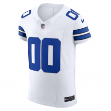 Dallas Cowboys Nike Vapor F.U.S.E. Elite Custom Jersey White