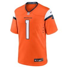 Evan Engram Denver Broncos Nike Team Game Jersey Orange