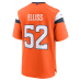 Jonah Elliss Denver Broncos Nike Team Game Jersey Orange