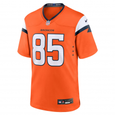 Lucas Krull Denver Broncos Nike Team Game Jersey Orange