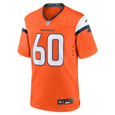 Luke Wattenberg Denver Broncos Nike Team Game Jersey Orange