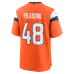 Mitchell Fraboni Denver Broncos Nike Team Game Jersey Orange
