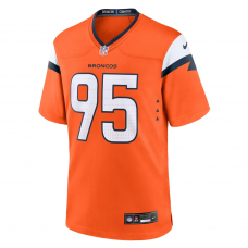 Sai'vion Jones Denver Broncos Nike Team Game Jersey Orange