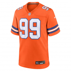 Zach Allen Denver Broncos Nike Alternate Game Jersey Orange Zach Allen Denver Broncos Nike Alternate Game Jersey Orange