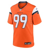Zach Allen Denver Broncos Nike Team Game Jersey Orange