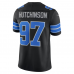 Aidan Hutchinson Detroit Lions Nike Alternate Vapor F.U.S.E. Stitched Limited Jersey Black