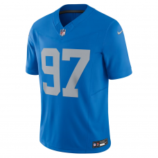 Aidan Hutchinson Detroit Lions Nike Vapor F.U.S.E. Alternate Limited Jersey Blue Aidan Hutchinson Detroit Lions Nike Vapor F.U.S.E. Alternate Limited Jersey Blue