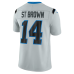 Amon-Ra St. Brown Detroit Lions Nike 2026 Rivalries Collection Stitched Limited Jersey Silver
