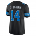 Amon-Ra St. Brown Detroit Lions Nike 2nd Alternate Vapor F.U.S.E. Limited Jersey Black