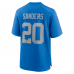 Barry Sanders Detroit Lions Nike Alternate Game Jersey Blue