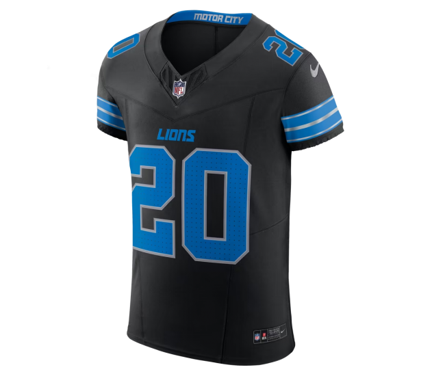 Barry Sanders Detroit Lions Nike Alternate Vapor F.U.S.E. Elite Jersey Black