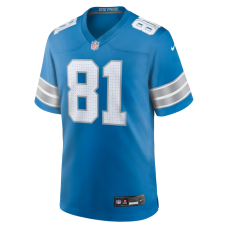 Calvin Johnson Detroit Lions Nike Team Retired Game Jersey Blue Calvin Johnson Detroit Lions Nike Team Retired Game Jersey Blue