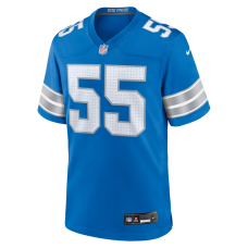 Derrick Barnes Detroit Lions Nike Team Game Jersey Blue Derrick Barnes Detroit Lions Nike Team Game Jersey Blue