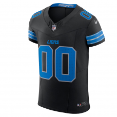 Detroit Lions Nike Alternate Vapor F.U.S.E. Elite Custom Jersey Black Detroit Lions Nike Alternate Vapor F.U.S.E. Elite Custom Jersey Black