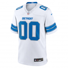 Detroit Lions Nike Custom Game Jersey White Detroit Lions Nike Custom Game Jersey White