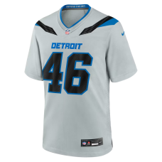 Jack Campbell Detroit Lions Nike 2026 Rivalries Collection Game Jersey Silver Jack Campbell Detroit Lions Nike 2026 Rivalries Collection Game Jersey Silver