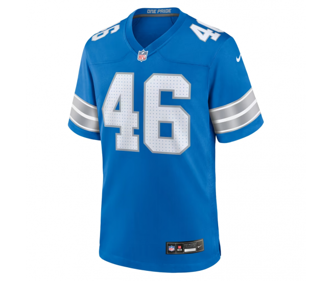 Jack Campbell Detroit Lions Nike Game Jersey Blue