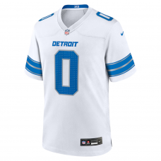 Jahmyr Gibbs Detroit Lions Nike Game Player Jersey White Jahmyr Gibbs Detroit Lions Nike Game Player Jersey White