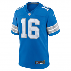 Jared Goff Detroit Lions Nike Game Jersey Blue Jared Goff Detroit Lions Nike Game Jersey Blue