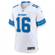 Jared Goff Detroit Lions Nike Game Jersey White Jared Goff Detroit Lions Nike Game Jersey White