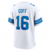 Jared Goff Detroit Lions Nike Game Jersey White