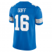 Jared Goff Detroit Lions Nike Team Vapor F.U.S.E. Stitched Limited Jersey Blue