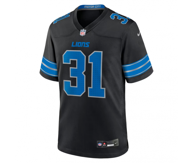 Kerby Joseph Detroit Lions Nike Alternate Game Jersey Black