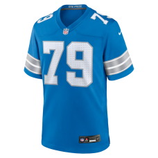 Larry Borom Detroit Lions Nike Team Game Jersey Blue Larry Borom Detroit Lions Nike Team Game Jersey Blue