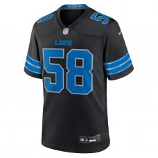 Penei Sewell Detroit Lions Nike 2nd Alternate Game Jersey Black Penei Sewell Detroit Lions Nike 2nd Alternate Game Jersey Black