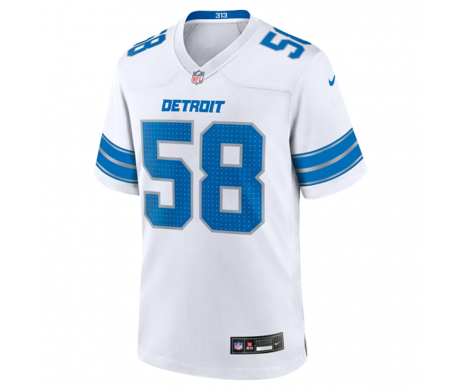 Penei Sewell Detroit Lions Nike Game Jersey White