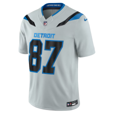 Sam LaPorta Detroit Lions Nike 2026 Rivalries Collection Stitched Limited Jersey Silver Sam LaPorta Detroit Lions Nike 2026 Rivalries Collection Stitched Limited Jersey Silver