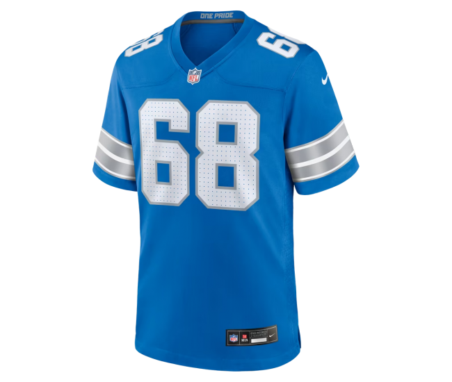 Taylor Decker Detroit Lions Nike Team Game Jersey Blue