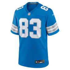 Tyler Conklin Detroit Lions Nike Team Game Jersey Blue Tyler Conklin Detroit Lions Nike Team Game Jersey Blue