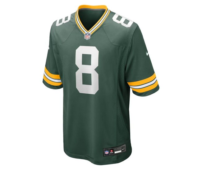 Josh Jacobs Green Bay Packers Nike Team Game Jersey Green