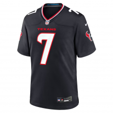C.J. Stroud Houston Texans Nike Game Jersey Navy C.J. Stroud Houston Texans Nike Game Jersey Navy