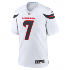 C.J. Stroud Houston Texans Nike Game Jersey White C.J. Stroud Houston Texans Nike Game Jersey White