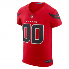 Houston Texans Nike Alternate Vapor F.U.S.E. Elite Custom Jersey Red Houston Texans Nike Alternate Vapor F.U.S.E. Elite Custom Jersey Red