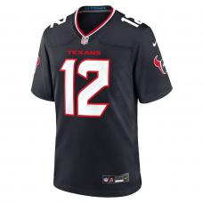 Nico Collins Houston Texans Nike Game Jersey Navy Nico Collins Houston Texans Nike Game Jersey Navy