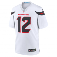 Nico Collins Houston Texans Nike Game Jersey White Nico Collins Houston Texans Nike Game Jersey White